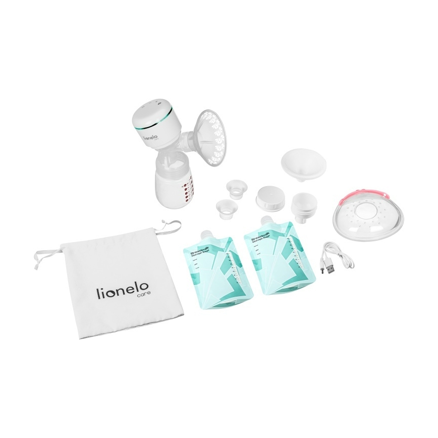 Lionelo - Electric rechargeable breast milk pump FIDI PLUS 5V 1200 mAh 180 ml