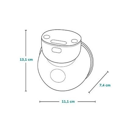 Lionelo - FIDI FREE SIMPLE Rechargeable Electric Breast Pump 5V 1000 mAh 180 ml