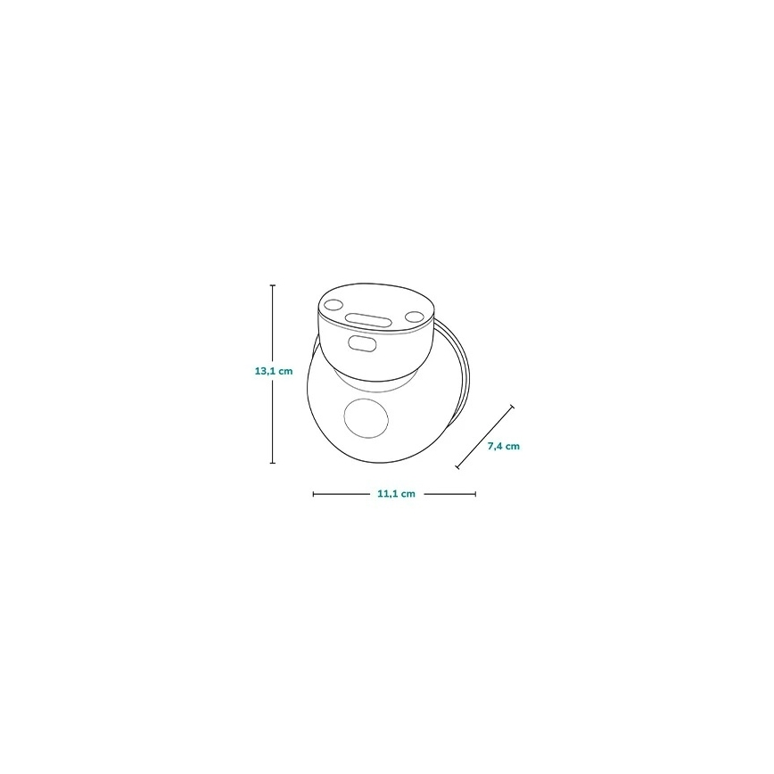 Lionelo - FIDI FREE SIMPLE Rechargeable Electric Breast Pump 5V 1000 mAh 180 ml