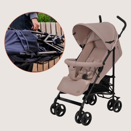 Lionelo - ELIA Umbrella Stroller, Beige Taupe