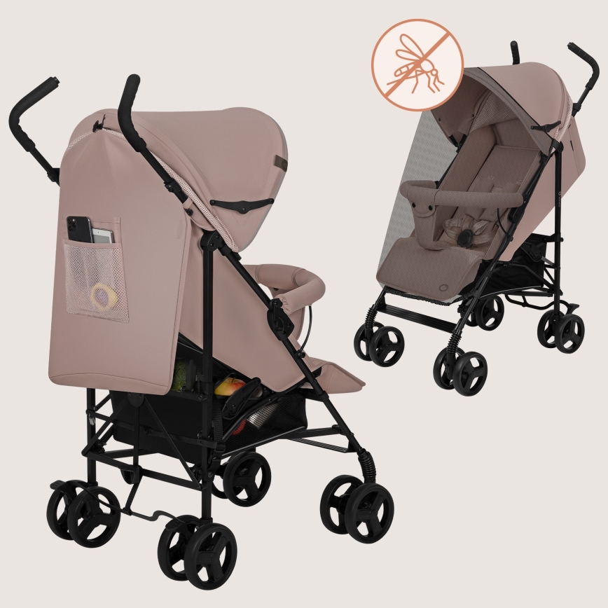 Lionelo - ELIA Umbrella Stroller, Beige Taupe