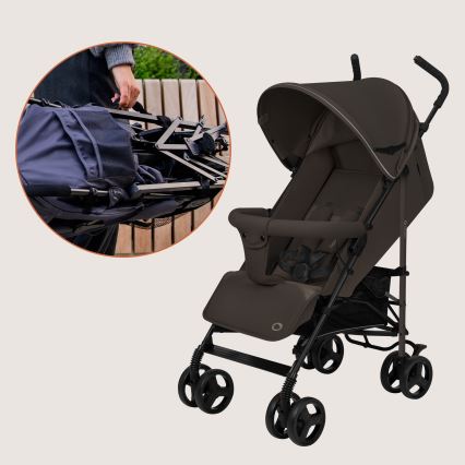 Lionelo - ELIA Umbrella Stroller Brown Chocolate