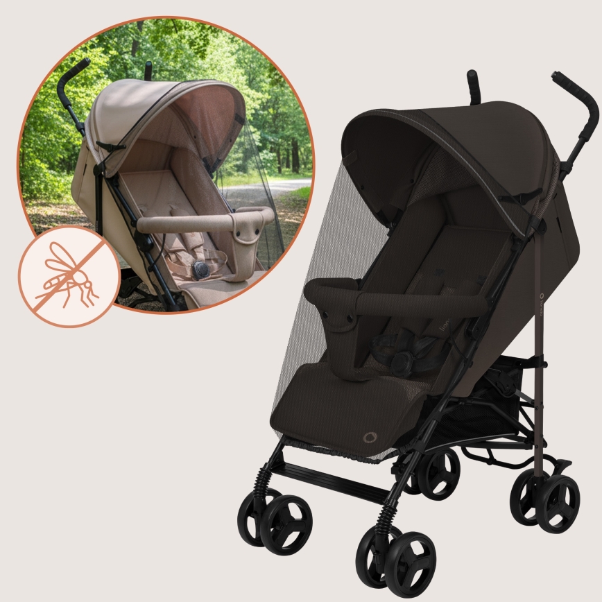Lionelo - ELIA Umbrella Stroller Brown Chocolate