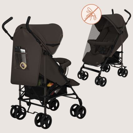 Lionelo - ELIA Umbrella Stroller Brown Chocolate
