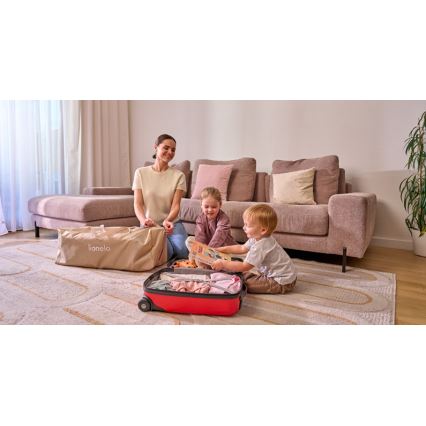 Lionelo - ELLEN 3-in-1 Travel Cot Beige Sand