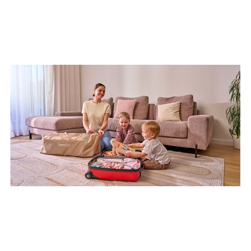 Lionelo - ELLEN 3-in-1 Travel Cot Beige Sand