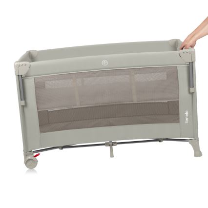 Lionelo - ELLEN 3-in-1 Travel Cot Beige Sand