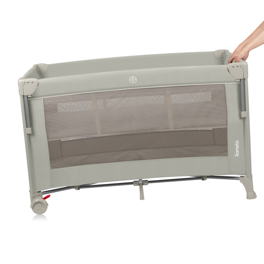 Lionelo - ELLEN 3-in-1 Travel Cot Beige Sand