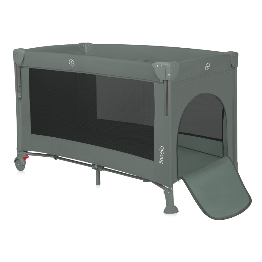 Lionelo - ELLEN 3-in-1 Travel Cot, Green Sage