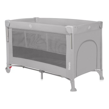 Lionelo - ELLEN 3-in-1 Travel Cot, Grey Concrete
