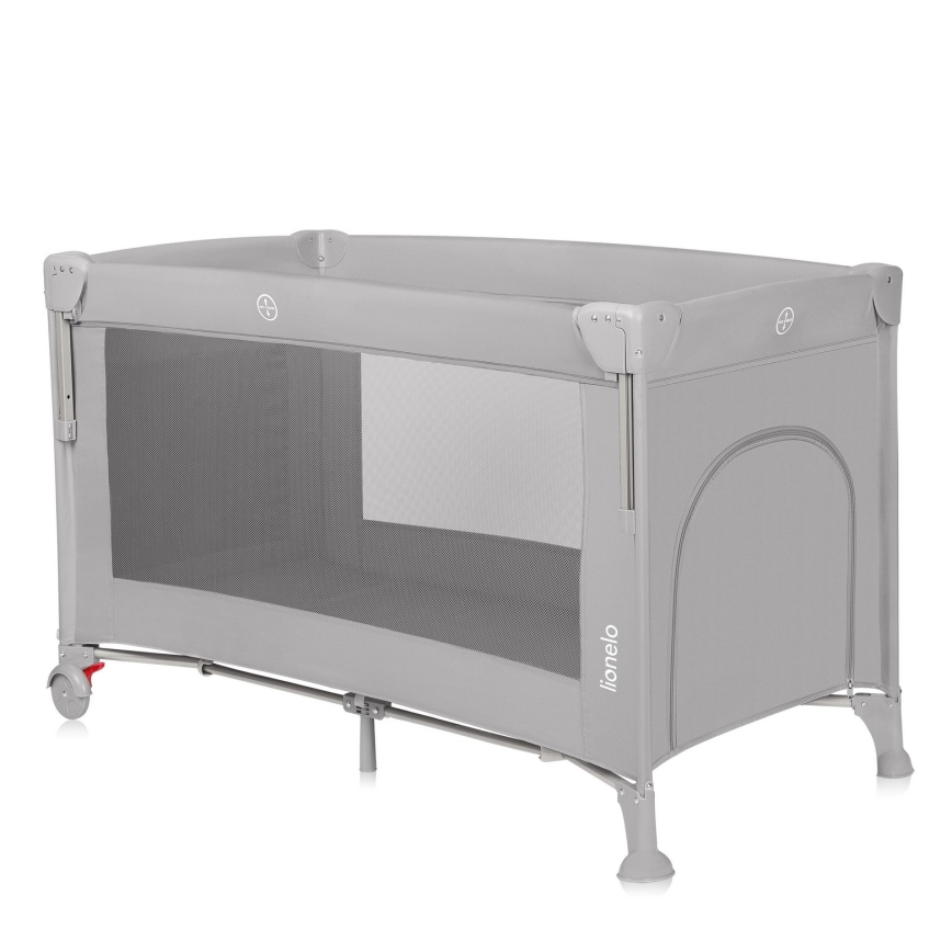Lionelo - ELLEN 3-in-1 Travel Cot, Grey Concrete