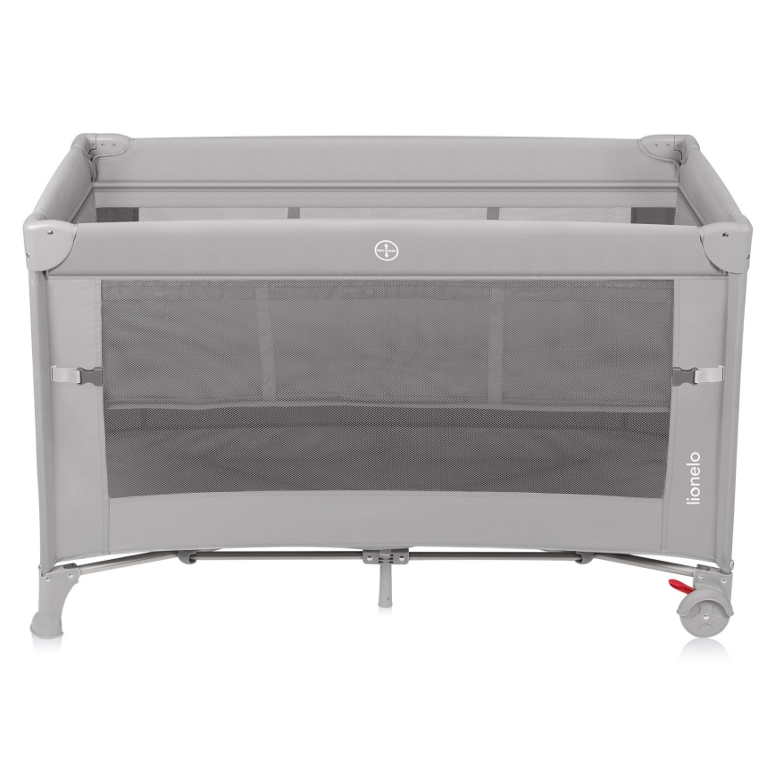 Lionelo - ELLEN 3-in-1 Travel Cot, Grey Concrete