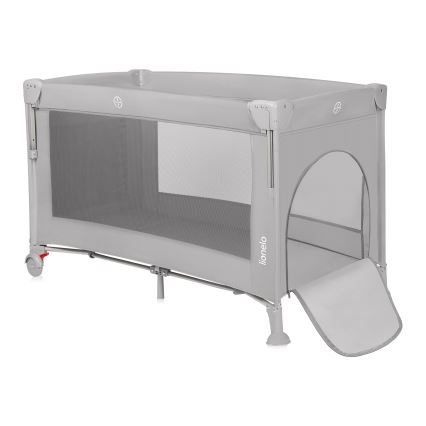 Lionelo - ELLEN 3-in-1 Travel Cot, Grey Concrete