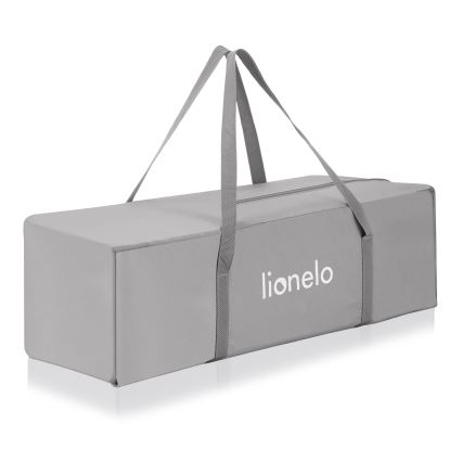 Lionelo - ELLEN 3-in-1 Travel Cot, Grey Concrete