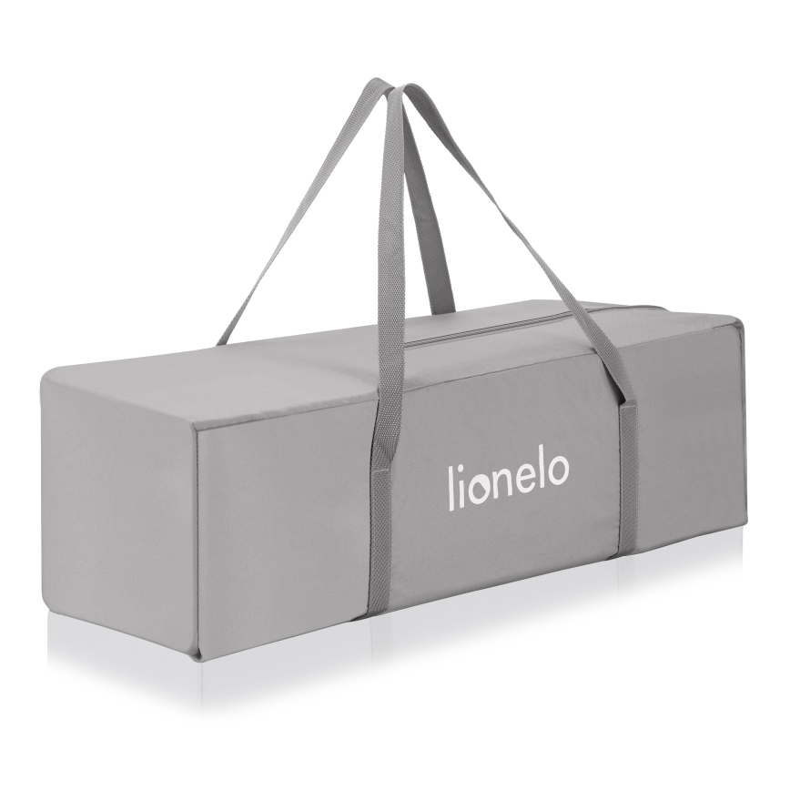 Lionelo - ELLEN 3-in-1 Travel Cot, Grey Concrete
