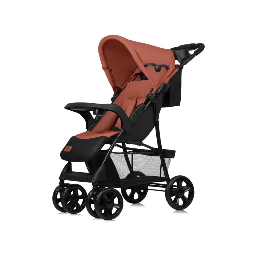 Lionelo - EMMA PLUS Sport Stroller, Brick Red/Black