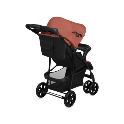 Lionelo - EMMA PLUS Sport Stroller, Brick Red/Black