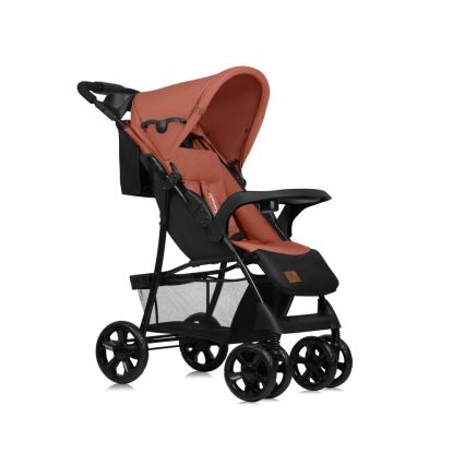 Lionelo - EMMA PLUS Sport Stroller, Brick Red/Black