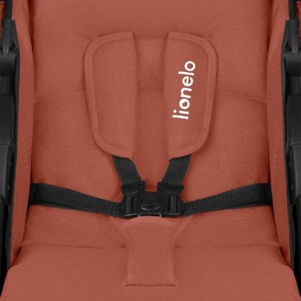 Lionelo - EMMA PLUS Sport Stroller, Brick Red/Black