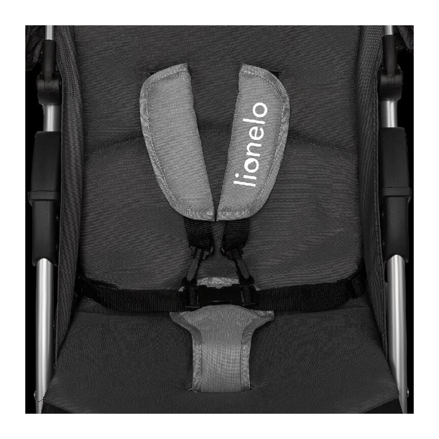 Lionelo - EMMA PLUS Sports Stroller, Black