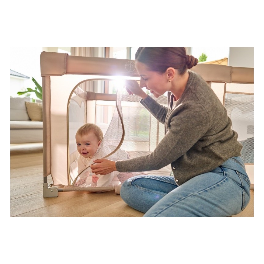 Lionelo - FLORENCE Playpen Beige Sand