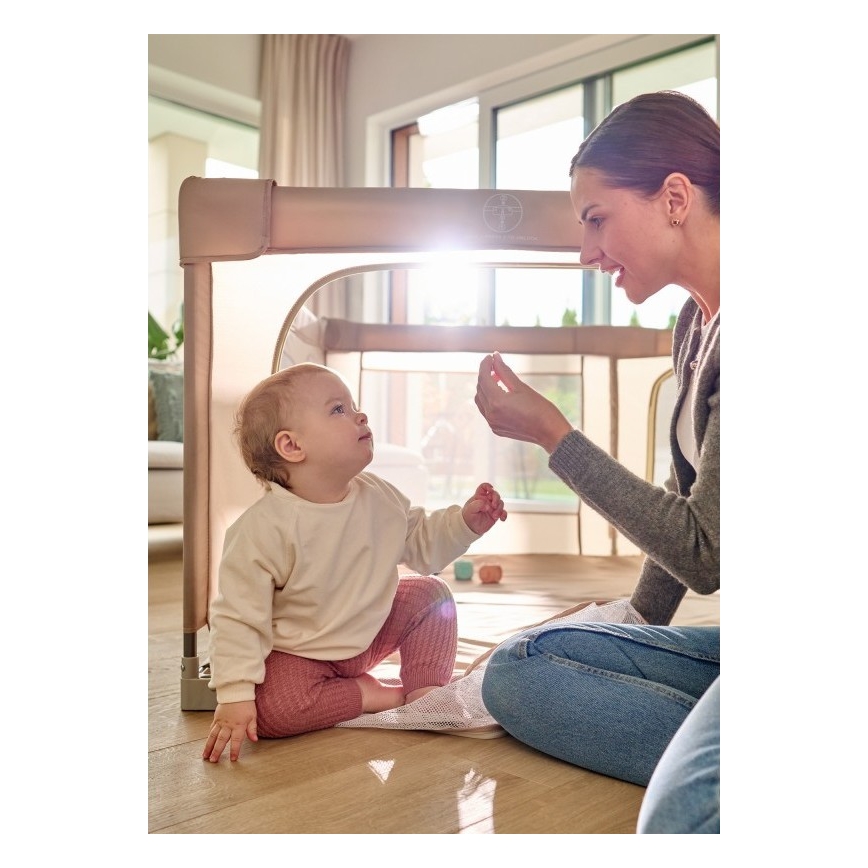 Lionelo - FLORENCE Playpen Beige Sand