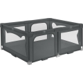 Lionelo - FLORENCE Playpen Grey Graphite