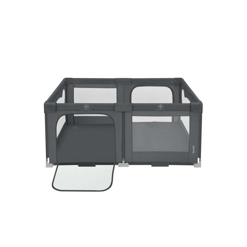Lionelo - FLORENCE Playpen Grey Graphite