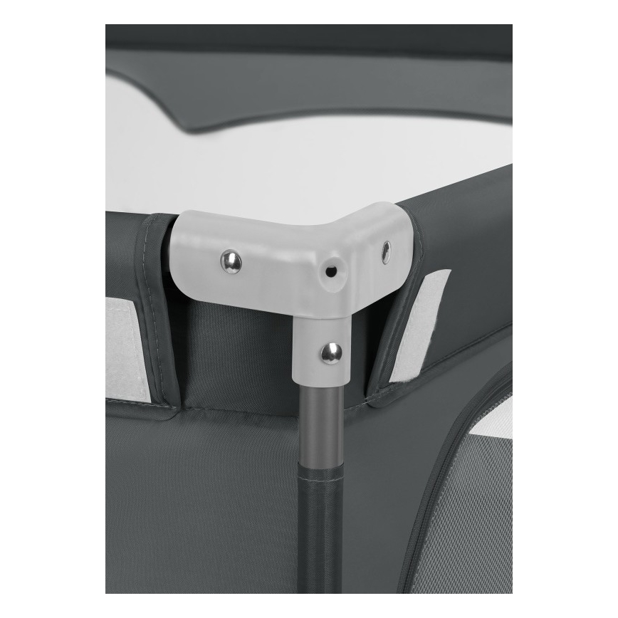 Lionelo - FLORENCE Playpen Grey Graphite
