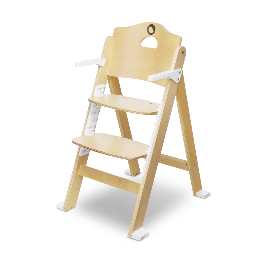 Lionelo - FLORIS 3-in-1 Children's High Chair White Natural