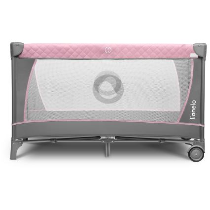Lionelo - FLOWER Flamingo Travel Cot