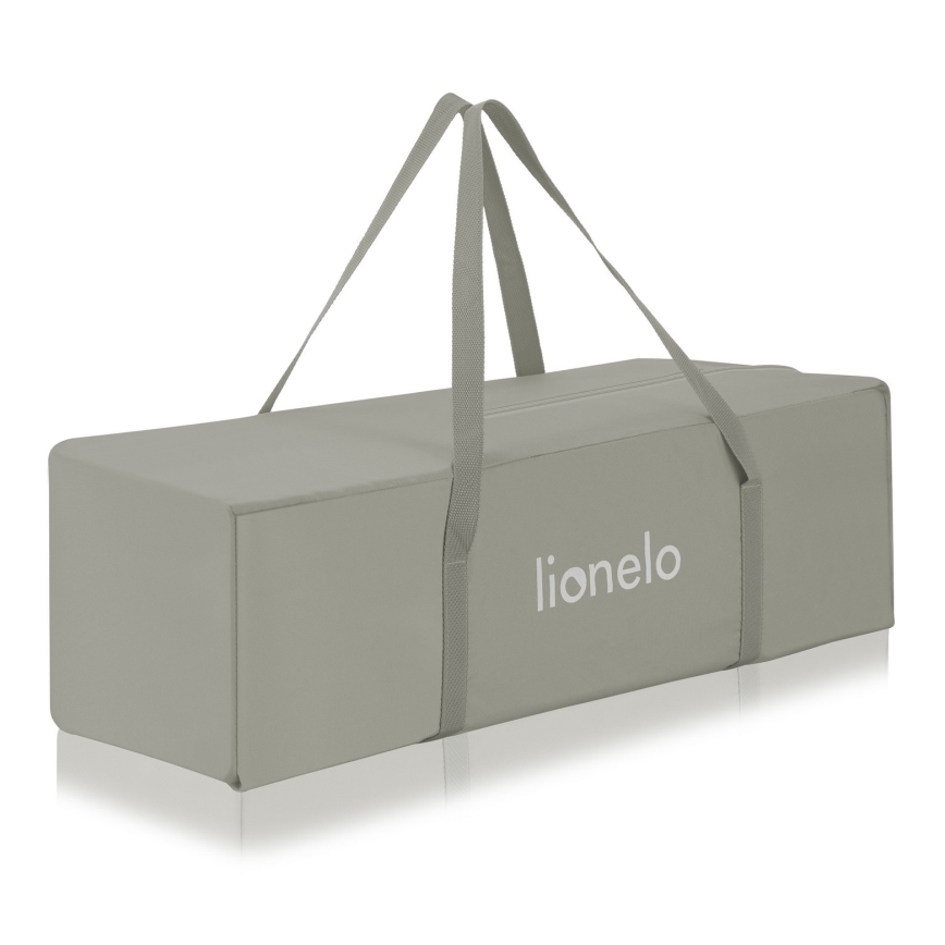 Lionelo - FLOWER Travel Cot, Cappuccino