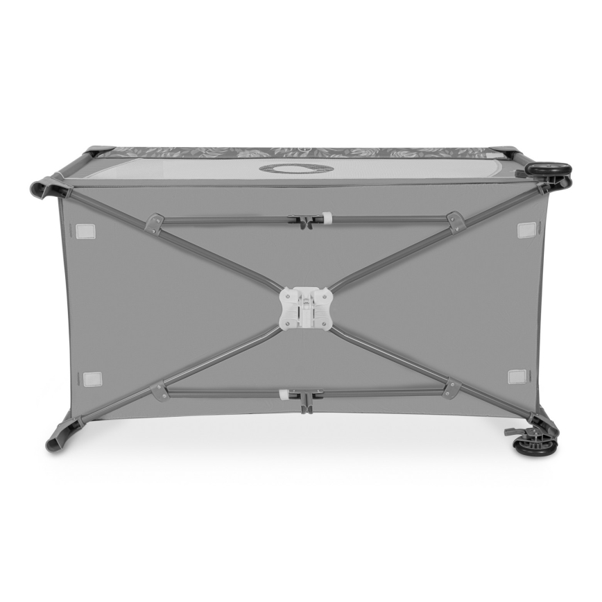 Lionelo - FLOWER Travel Cot Grey Stone