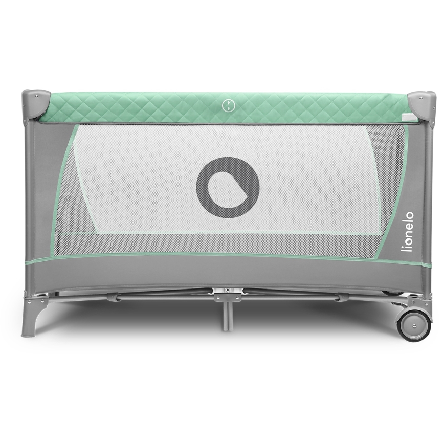 Lionelo - FLOWER Travel Cot Turquoise