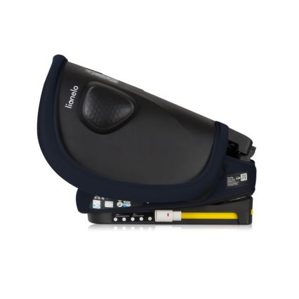 Lionelo - Foldable car seat NELLY i-Size 76-150 cm Navy Blue