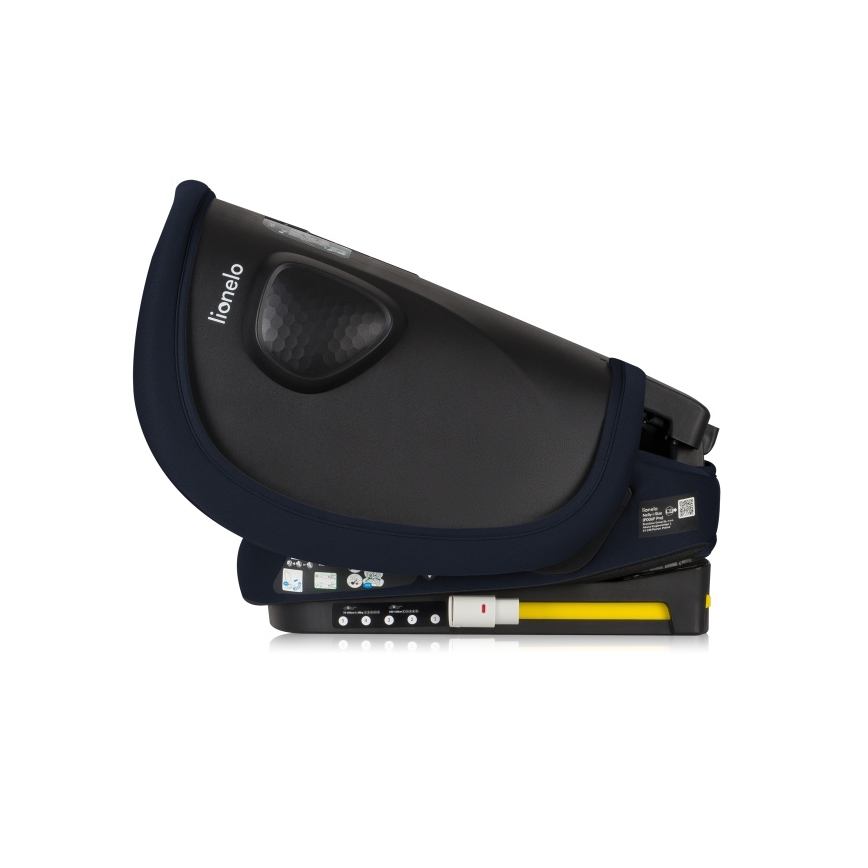 Lionelo - Foldable car seat NELLY i-Size 76-150 cm Navy Blue