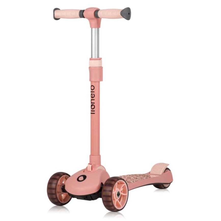 Lionelo - FRANKY 2-in-1 Kids' Scooter, Pink