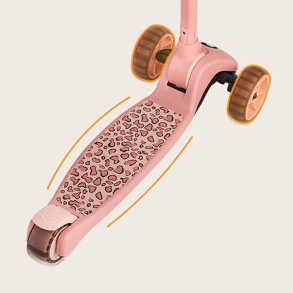 Lionelo - FRANKY 2-in-1 Kids' Scooter, Pink