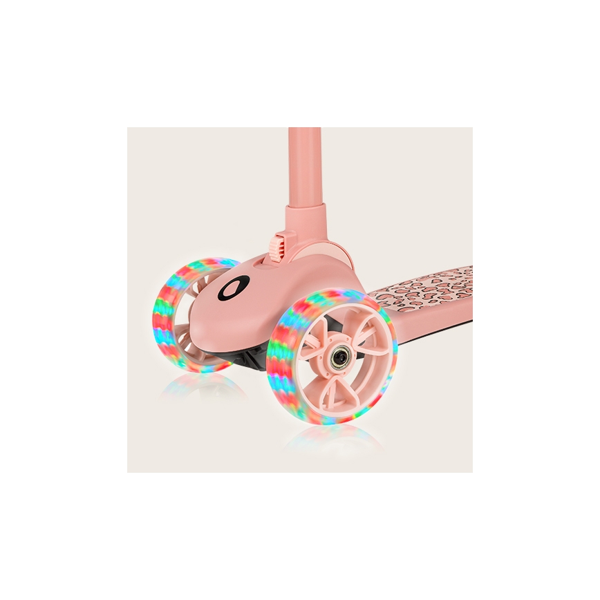 Lionelo - FRANKY 2-in-1 Kids' Scooter, Pink