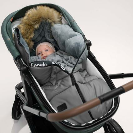Lionelo - FRODE Children's Footmuff Grey Dove