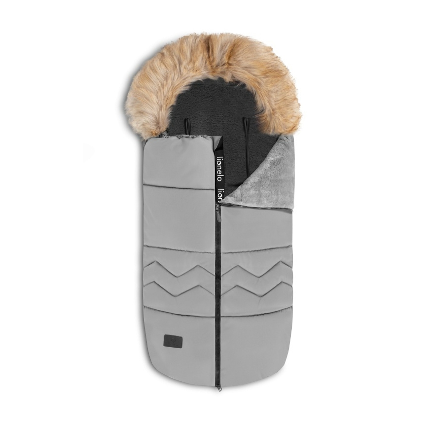 Lionelo - FRODE Children's Footmuff Grey Dove