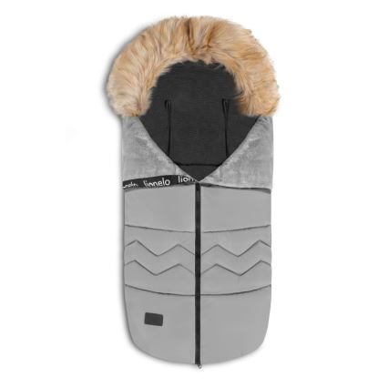 Lionelo - FRODE Children's Footmuff Grey Dove