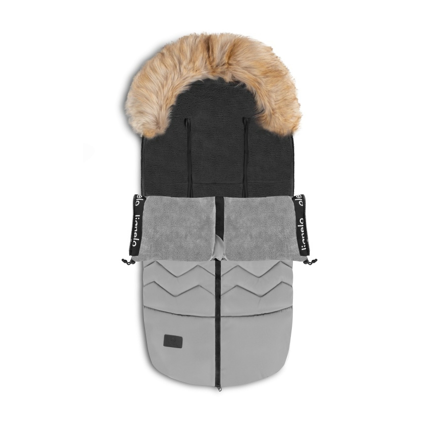 Lionelo - FRODE Children's Footmuff Grey Dove
