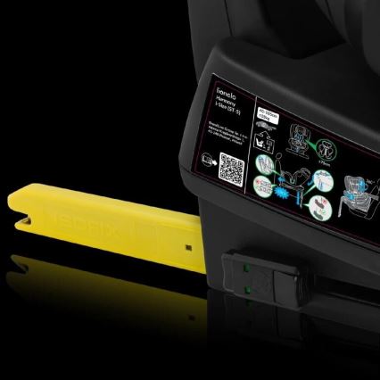 Lionelo - HARMONY i-Size Car Seat with Rotating Base 40-150 cm Black