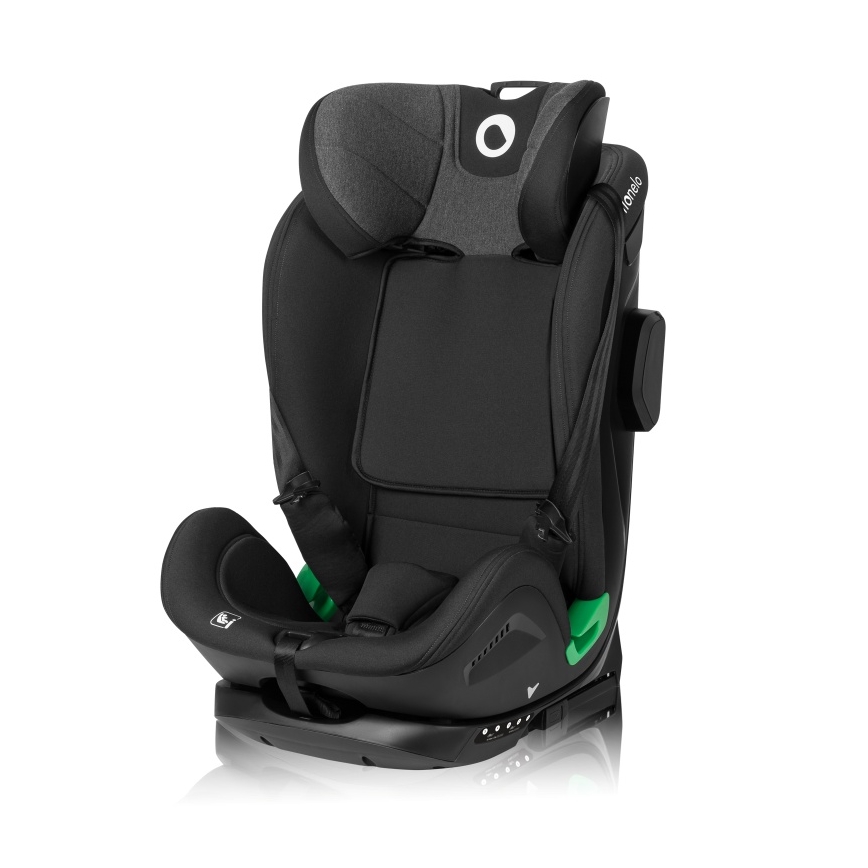 Lionelo - HARPER i-Size Rotating Car Seat with Base 76-150 cm Black Carbon