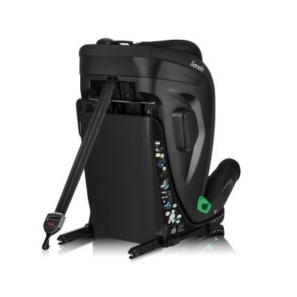 Lionelo - HARPER i-Size Rotating Car Seat with Base 76-150 cm Black Carbon