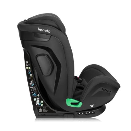Lionelo - HARPER i-Size Rotating Car Seat with Base 76-150 cm Black Carbon