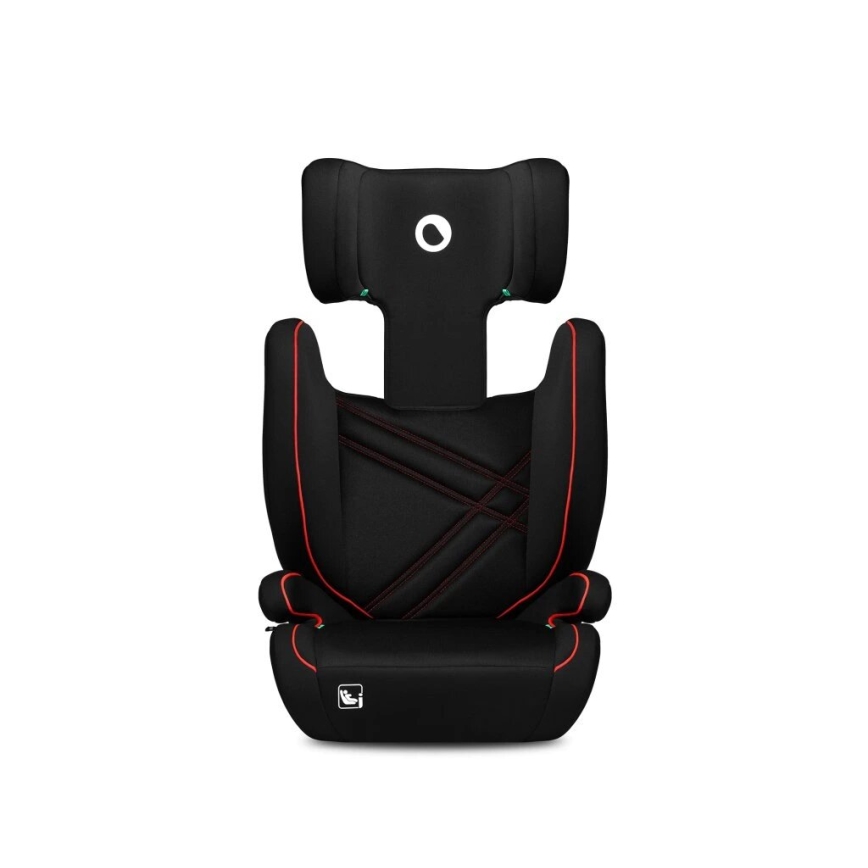 Lionelo - HUGO i-Size Car Seat 100-150 cm Black/Red