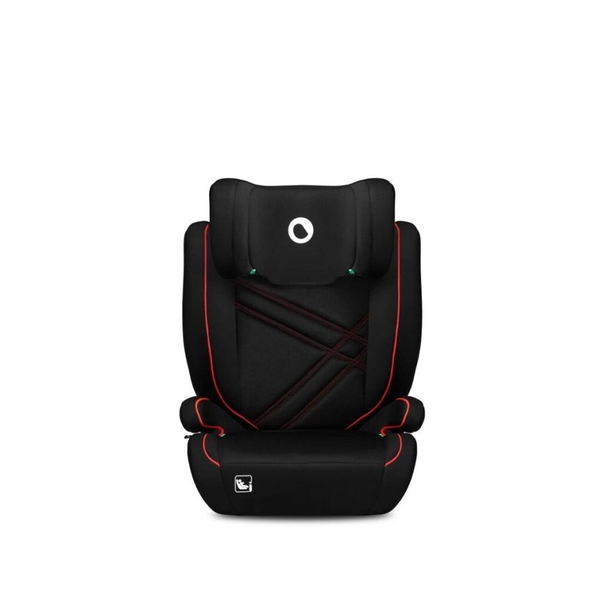 Lionelo - HUGO i-Size Car Seat 100-150 cm Black/Red