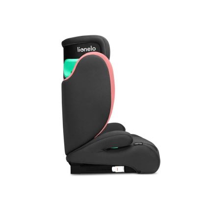Lionelo - HUGO i-Size Child Car Seat 100-150 cm Black/Pink